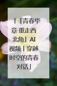 「青春华章·重走西北角」AI视频丨穿越时空的青春对话
