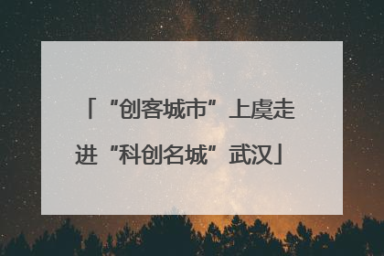 “创客城市”上虞走进“科创名城”武汉