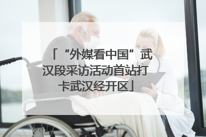 “外媒看中国”武汉段采访活动首站打卡武汉经开区