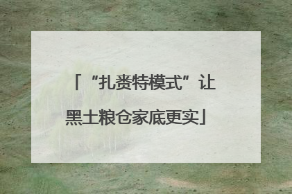 “扎赉特模式”让黑土粮仓家底更实