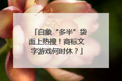 白象“多半”袋面上热搜！商标文字游戏何时休？