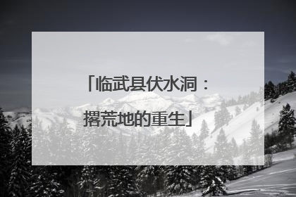 临武县伏水洞：撂荒地的重生