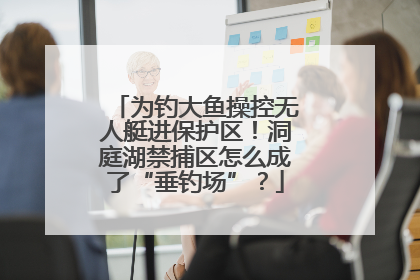 为钓大鱼操控无人艇进保护区！洞庭湖禁捕区怎么成了“垂钓场”？