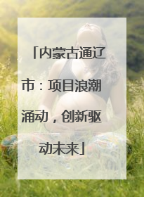 内蒙古通辽市：项目浪潮涌动，创新驱动未来