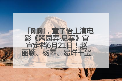 刚刚，章子怡主演电影《酱园弄·悬案》官宣定档6月21日！赵丽颖、杨幂、易烊千玺等角色海报曝光