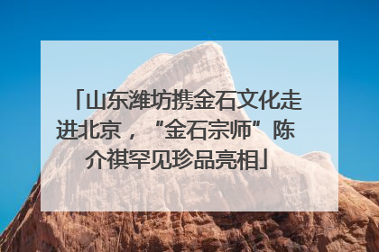 山东潍坊携金石文化走进北京，“金石宗师”陈介祺罕见珍品亮相