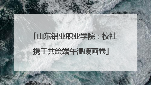 山东铝业职业学院：校社携手共绘端午温暖画卷