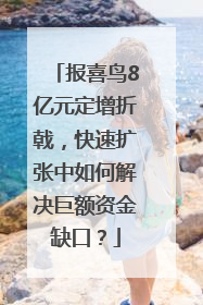 报喜鸟8亿元定增折戟，快速扩张中如何解决巨额资金缺口？