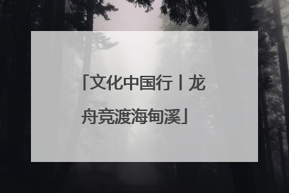 文化中国行丨龙舟竞渡海甸溪