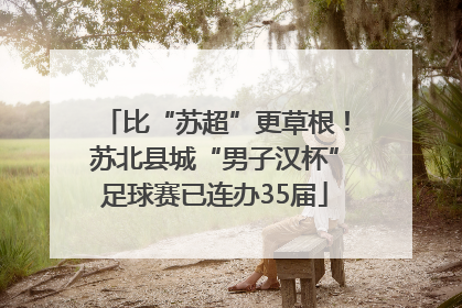 比“苏超”更草根！苏北县城“男子汉杯”足球赛已连办35届