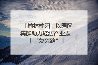 榆林榆阳：以园区集群助力轻纺产业走上“复兴路”