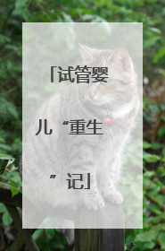 试管婴儿“重生”记
