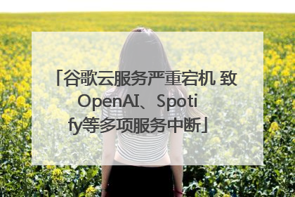 谷歌云服务严重宕机 致OpenAI、Spotify等多项服务中断