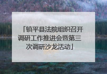 镇平县法院组织召开调研工作推进会暨第三次调研沙龙活动