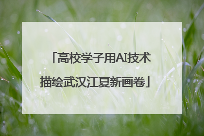 高校学子用AI技术描绘武汉江夏新画卷