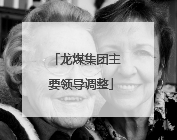 龙煤集团主要领导调整