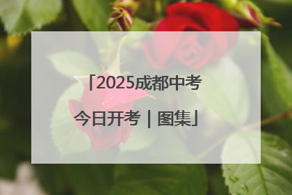 2025成都中考今日开考｜图集